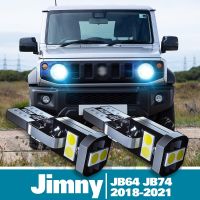 2ชิ้นไฟจอดรถ LED สำหรับ Suzuki Jimny JB64 JB74อุปกรณ์เสริม2018 2019 2020 2021โคมไฟกวาดล้าง