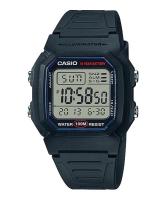 นาฬิกาข้อมือคาสิโอสำหรับสุภาพบุรุษและสุภาพสตรี CASIO DIGITAL รุ่น W-800H-1A ของแท้ รับประกัน 1 ปี