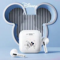 Original Disney บลูทูธไร้สายหูฟังซูเปอร์เบส9D เสียงไฮไฟบลูทูธ5.2หูฟังที่มีคุณภาพสูงกันน้ำหูฟังพร้อมไมโครโฟนBluetooth earphone