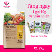 6KG THỨC ĂN HẠT HỮU CƠ DÀNH CHO CHÓ ANF VỊ VỊT