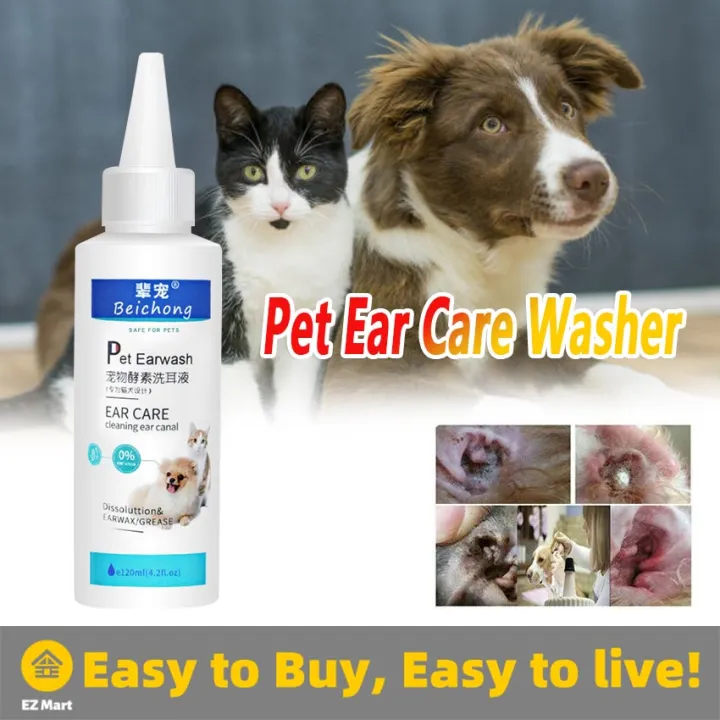 120 Ml Pets Ears Drops Odor Removers Effective Against Mites ...