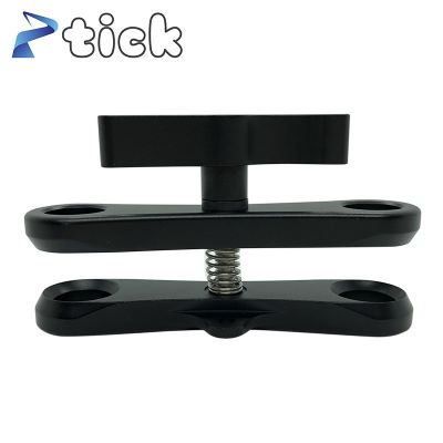 [COD] Factory direct photography butterfly clip two-hole extension clamp camera bracket hole distance 60mm