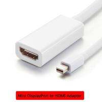 New Thunderbolt Mini DisplayPort Display Port DP Male to HDMI Female Adapter Converter Cable For Apple Mac Macbook Pro Air Adapters Adapters