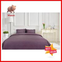 ชุดผ้าปูที่นอน 5 ฟุต 3 ชิ้น SYNDA LAMODE สี PLAMBEDSHEET SET 5FT 3PCS SYNDA LAMODE PLAM **คุณภาพดี**