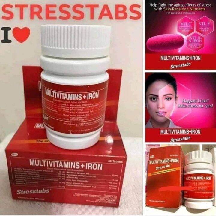 Stresstabs Multivitamin-iron | Lazada