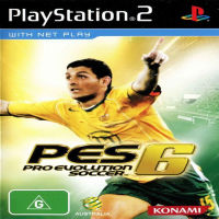 แผ่นเกมส์ PS2 Pro Evolution Soccer6 (PES 2006)