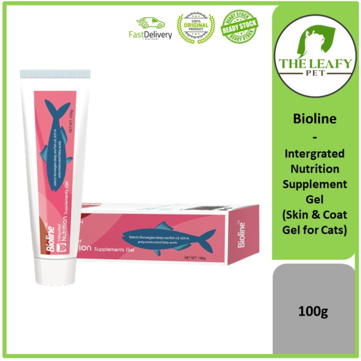 Bioline Integrated Nutrition Supplement Gel ( Skin & Coat Gel For Cat