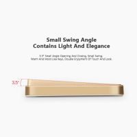 Frameless Brushed Gold Switches Sockets 13A Plug Dual Socket 1234Gang 12Way Wall Outlet Socket With Switch LED