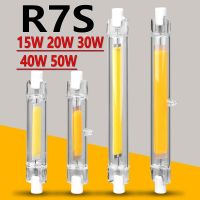 【ร้อน】 LED R7S หลอดแก้วซังหลอดไฟ78มิลลิเมตร118มิลลิเมตรพลังงานสูง R7S ข้าวโพดโคมไฟ J78 J118แทนที่แสงฮาโลเจน50วัตต์90วัตต์ AC 110โวลต์220โวลต์ Lampadas