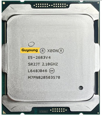 Xeon V4 E5-2683 E5 V4 2683v4 E5 2.1 GHz ใช้สิบหกแกน40M 120W 14nm LGA 2011-3