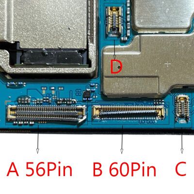 【☑Fast Delivery☑】 nang20403736363 10Pcs สำหรับ Samsung S21 Ultra S21u S21plus G991u G996 G998 F B จอแสดงผล Lcd เครื่องชาร์จ Usb Wifi เสาอากาศ Fpc Connector On Board