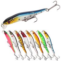 “：】、‘ 1PCS Laser Minnow Fishing Lure 10.7CM 6G Pesca Hooks Fish Woler Tackle Crankbait Artificial Japan Hard Bait Swimbait