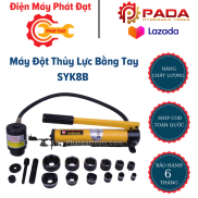 Máy Đột Thủy Lực Bằng Tay SYK8B - Bộ khoét tôn thủy lực-Bảo hành 6 tháng