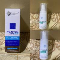 BR Derm Tri-Action Active Plus+ ขนาด 10 g. C21 Vitamin C Cream 15ml. + C21 ALPHA ARBUTIN CREAM 15ml.