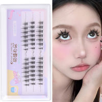 Manga Lashes Thick Little Devil ขนตาปลอม Bundles Single Cluster Segmented Natural Simulation Cos Eyelashes Eye Extension