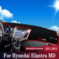 For Hyundai Elantra MD UD Avante Anti-Slip Mat Dashboard Cover Pad Sunshade Dashmat Accessories 2011 2012 2013 2014 2015