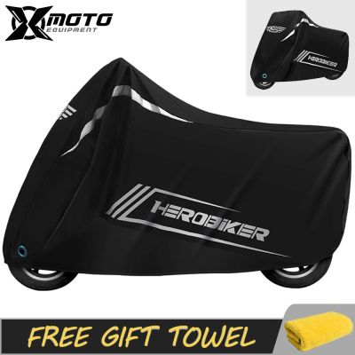 New Motorcycle Cover For Motorbike All Season Waterproof Dustproof UV Protective Funda Moto Outdoor Indoor Motocross Rain Covers Covers