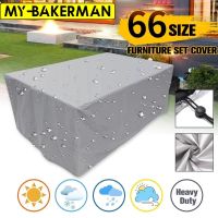 130 size garden patio protective cover Oxford cloth furniture dust cover rattan table and chair sofa waterproof rain cover