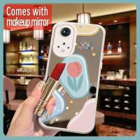 Makeup mirror tulip Phone Case For Huawei Honor50 youth literature Hangings flower lovely Little Fresh Heat dissipation