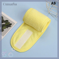 [Cumarba] แถบคาดศีรษะปรับได้กว้างที่คาดผมแต่งหน้าล้างหน้าเครื่องสำอางที่คาดผมสำหรับผู้หญิงอุปกรณ์แต่งหน้า