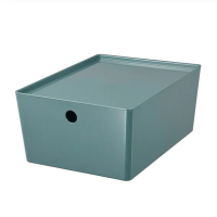 Box with lid,26x35x15 cm.