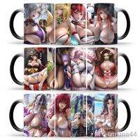 【hot】☁♟☇ DropShipping 1Pcs New 350ml Anime Changing Color Mugs Cups for