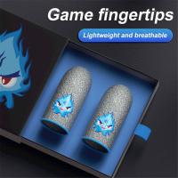 1Pair Gaming Finger Sleeve Breathable Fingertips For PUBG Mobile Games Touch Screen Finger Cots Cover Sensitive Mobile Touch