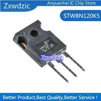 10pcs    STW8N120K5  8N120K5  TO-247  High power MOSFET 1200V 8A WATTY Electronics