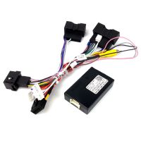 ﹍ 16PIN Android Audio Power Radio Wire Harness with Canbus Box Car Accessories for Ford Fiesta Focus Ecosport Edge