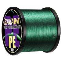 hot！【DT】 BAKAWA 300M to 1000M 8 Strands Super 4 Braided Fishing Lines PE Multifilament for Carp Wire Rope Cord Pesca