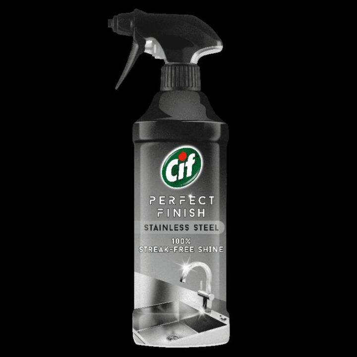 CIF Perfect Finish Oven & Grill Cleaner, Stainless Steel Cleaner and