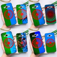 Gypsy Roma Romani Flag Case For Samsung Galaxy J4 J6 Plus J3 J5 J7 2016 A3 A5 2017 A9 J8 A6 A8 Plus 2018 Cover Replacement Parts