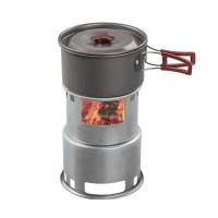 Small Wood Stove Split Type Windproof Portable Stainless Steel Camping Stove Camping Backpacking Stoves Wood Stove Backpacking Survival Stove for Picnic Bbq Camp Hiking upgrade