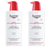 Eucerin PH5 Hydro Serum 400ml. (แพคคู่) ยูเซอรีน พีเอช 5 ไฮโดร ซีรั่ม ซีรั่มเข้มข้น บำรุงผิวเนียนนุ่ม