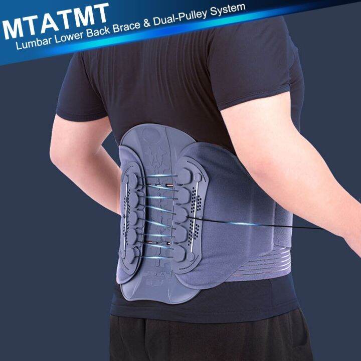 Lumbar Lower Back Brace & DualPulley Waist Sacral