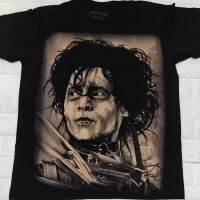 เสื้อยืด  ผลงานภาพยนต์ในตำนาน จาก tim burton เรื่อง Edward Scissorhands งานRARE ดาบแดง Mexico ในตำนาน