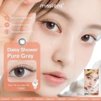 Misslens/ Chuu  รุ่น Daisy Shower สี Pure gray  (รายเดือน)/ รองรับสายตาปกติ, สายตาสั้น -0.50 ถึง -8.00