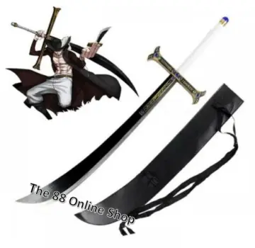 One Piece Dracule Mihawk Black Sword Yoru Cosplay Prop for