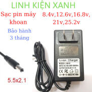 Sạc pin 2s, 3s, 4s, 5s, 6s 8.4v, 12.6v, 16,8v, 21v, 25v có đèn báo đầy