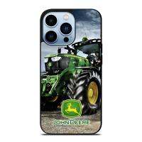 John Deere รถแทรกเตอร์สีเขียวสำหรับ iPhone 13 Pro Max 11 12 X 12Pro Xsmax Xr Xs 8 8Plus 11Pro 11Promax Samsung S21 S21 Ultra Note20 S20 S10 Note8 Note9 Note10 Huawei Mate40 P40