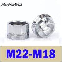 Hot K M22สแตนเลสตัวผู้ต่อเกลียว M18 1ชิ้นสำหรับอุปกรณ์ก๊อกน้ำน้ำอุปกรณ์แปลงพลังงานเครื่องกรองน้ำอุปกรณ์เสริม