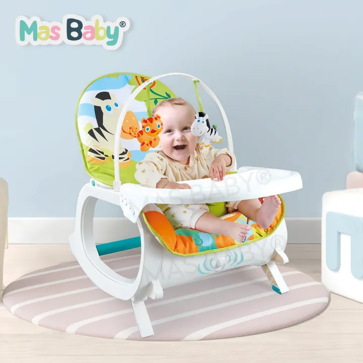 Free Mas Baby Toddler Rocker, Toddler Rocking Chair With Straps
