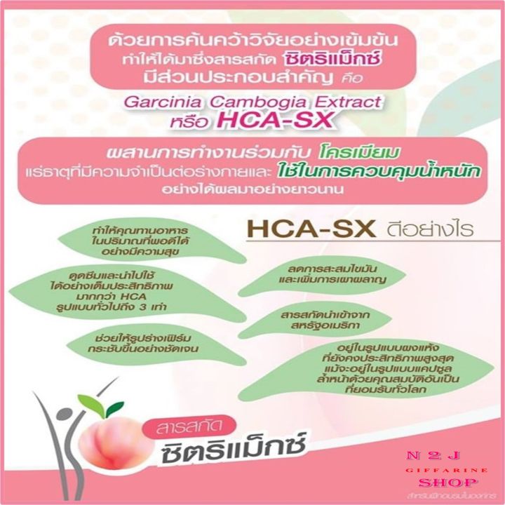 ซิตริแม็กซ์-กิฟฟารีน-citrimax-giffarine-เพื่อความเฟิร์มกระชับ-ลดการสะสมไขมันและเพิ่มการเผาผลาญ