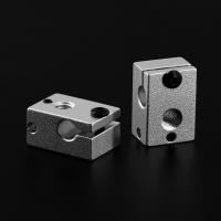 1PCS 3D Printer Parts Aluminium Block V6 Heat Block For E3D V6 J-head RepRap Extruder For HT-NTC100K Hotend Heater 23x16x12mm