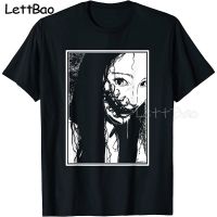 Japanese Horror Yokaii From Japan Men T Shirt Manga Cotton Tshirt Tshirt Mens Clothes Anime 100% Cotton Gildan