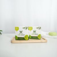 ของแท้ 100% สบู่มะนาว วิ้งค์ไวท์ ผิวขาว กระจ่างใส อ่อนโยน wink white lime soap (เซ็ต 2 ก้อน )