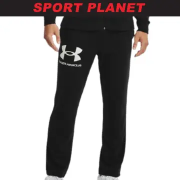 Men's trousers Under Armour Men's UA Sportstyle Joggers - academy/black, Tennis Zone