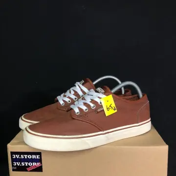 Vans atwood hotsell leather brown