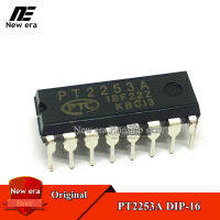 5ชิ้นเดิม PT2253A DIP-16 PT2253 DIP16อิเล็กทรอนิกส์ควบคุมระดับเสียง IC ใหม่เดิม