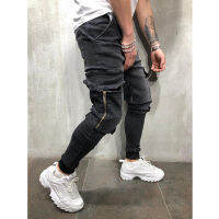 Factory Outlet Fast Shipping 2019 European And American Denim Lunch Fabric Casual Sports Pants Bouquet Jeans